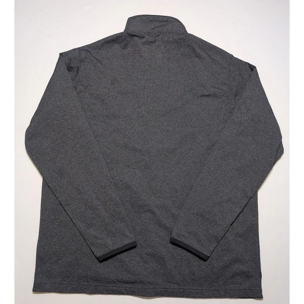 SPORT-TEK AdventHealth Full Zip Performance Jacket Stretch Gray Men's Large L